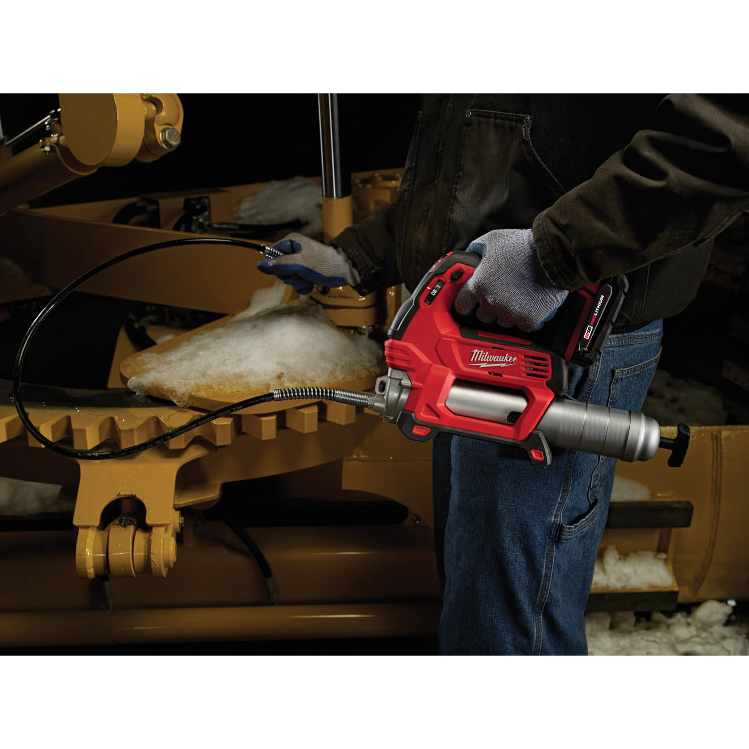 M18 CORDLESS 2-SPEED GREASE GUN (TOOL ONLY)