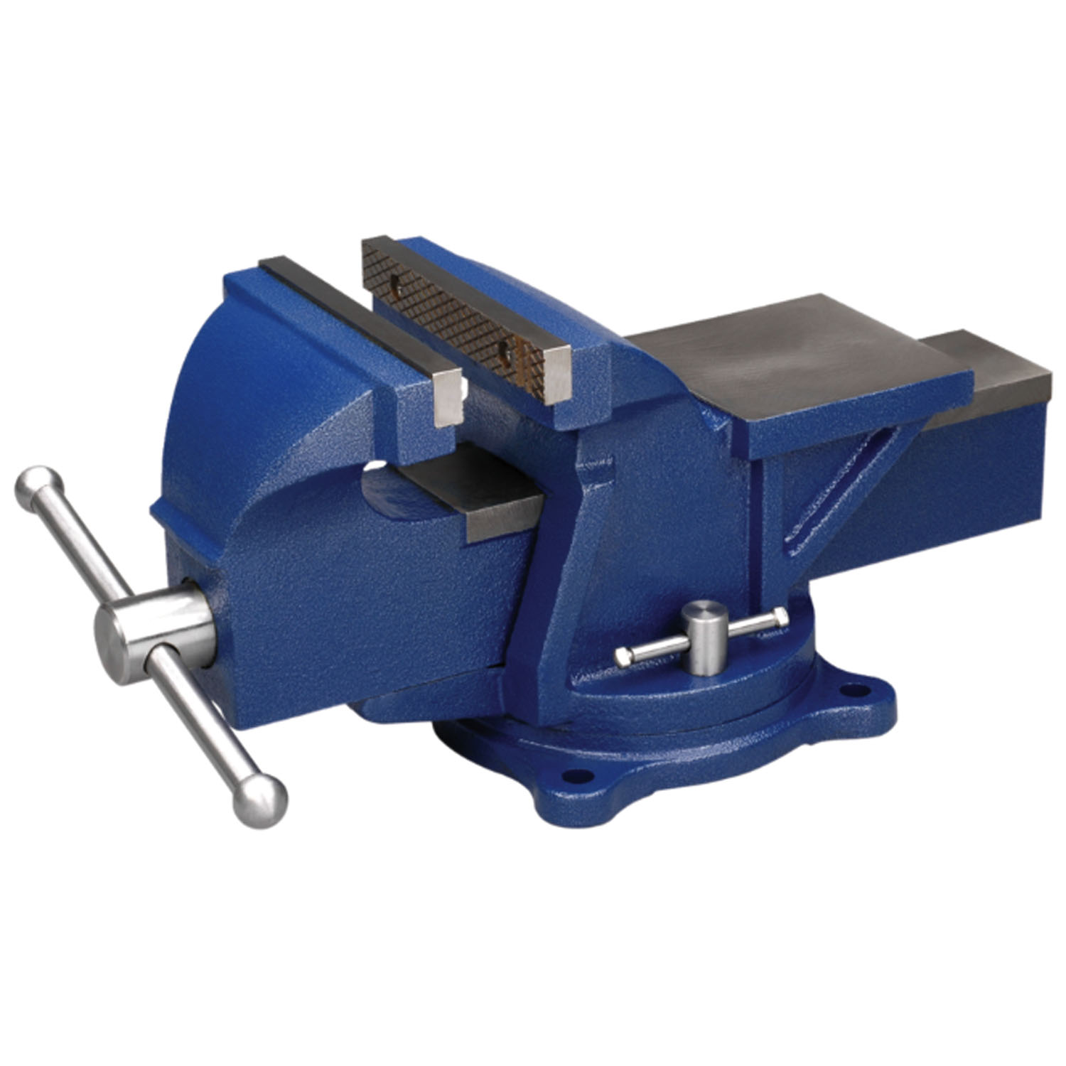 GENERAL PURPOSE 5 IN. JAW BENCH VISE WITH SWIVEL BASE