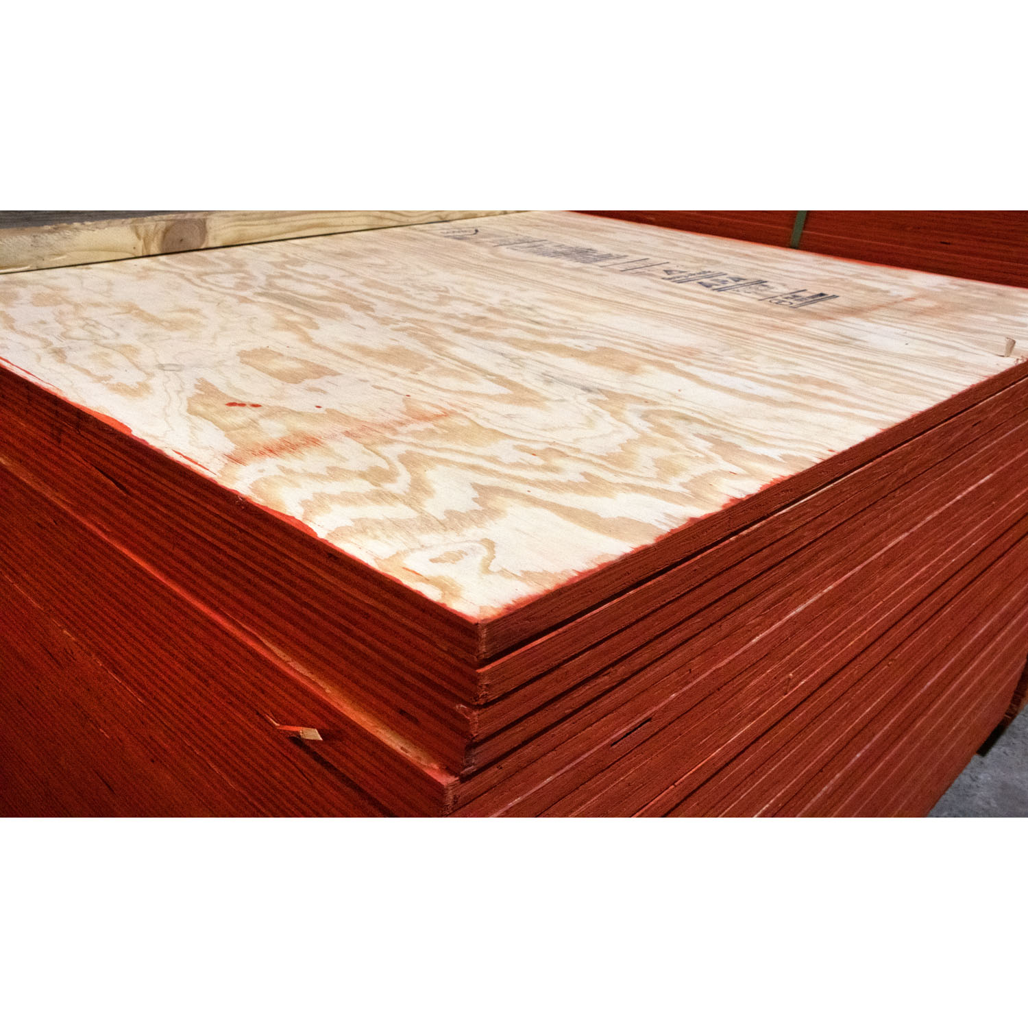 CDX 15/32 IN. X 4 FT. X 8 FT. 4-PLY RTD SHEATHING SYP