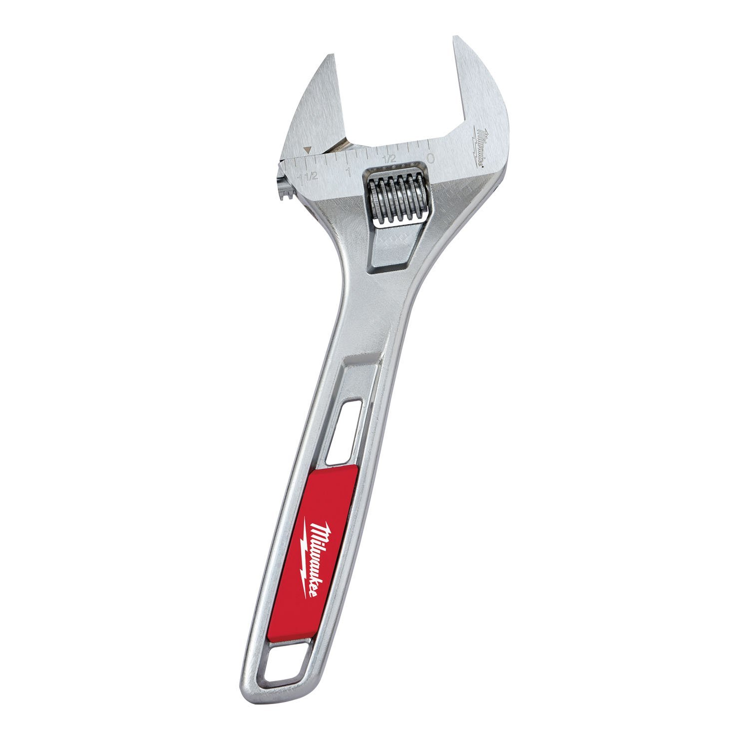 UNINSULATED WIDE JAW ADJUSTABLE WRENCH 8 IN WRENCH OPENING 11.41 IN L