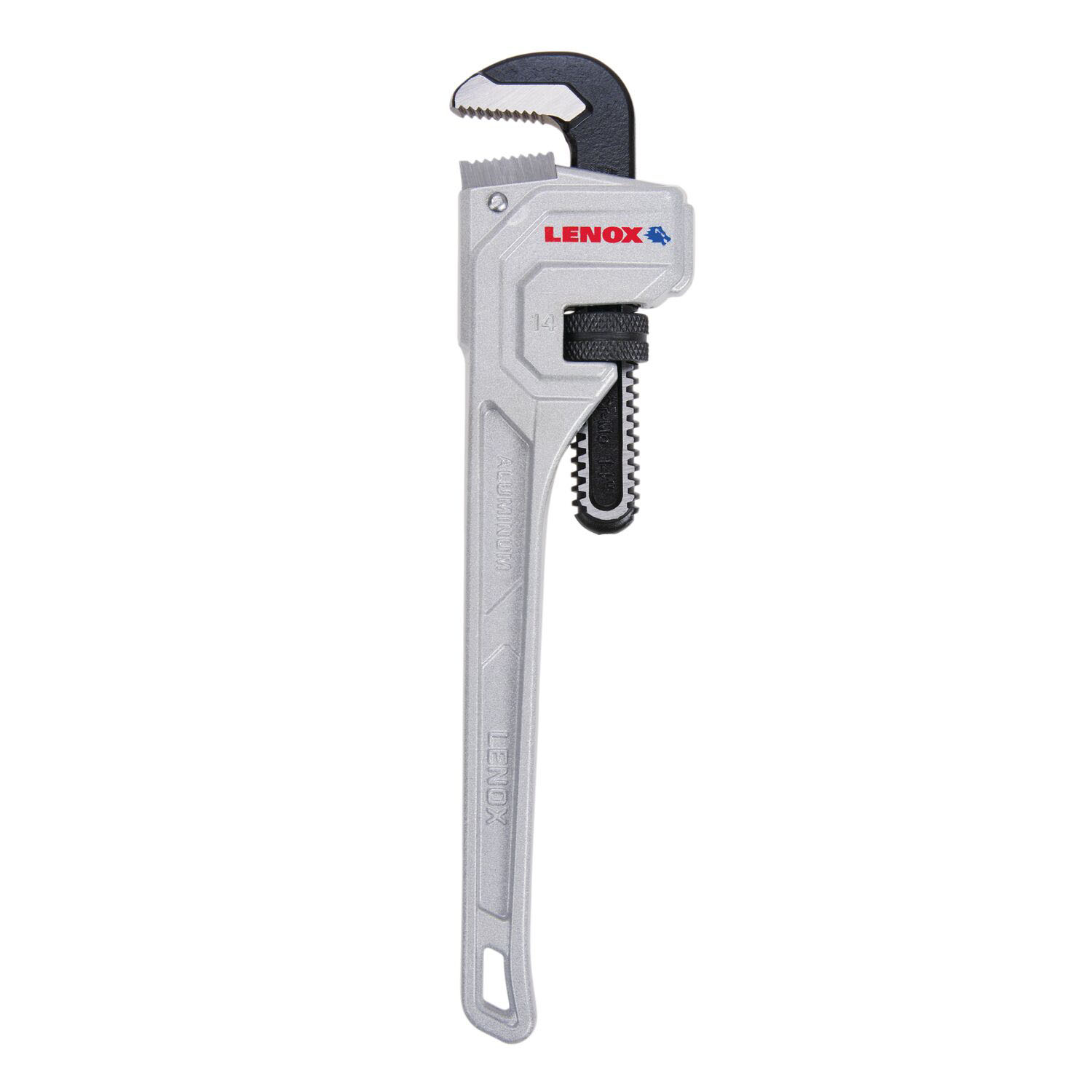 14 IN. ALUMINUM PIPE WRENCH 2.5 IN. JAW CAPACITY