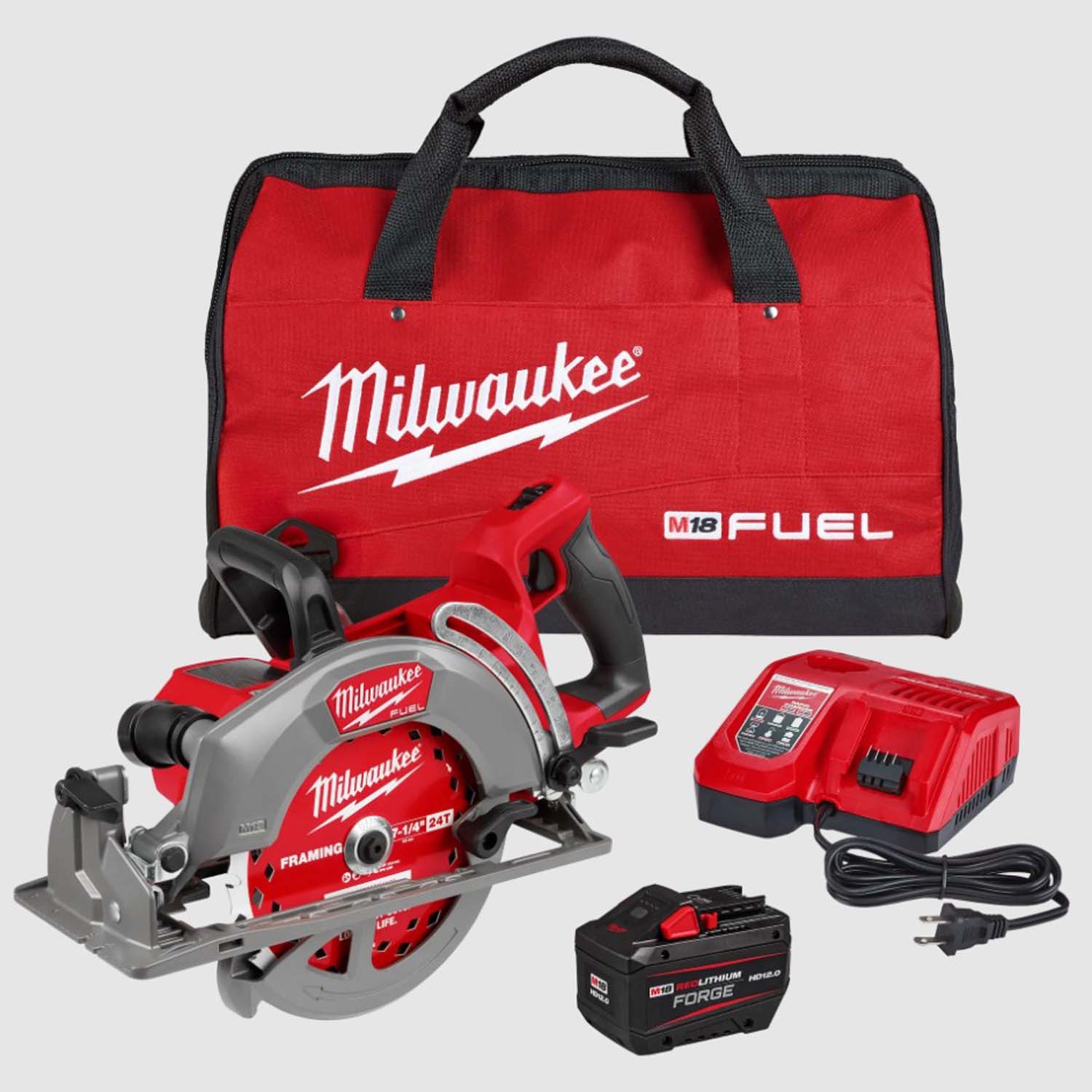 M18 FUEL 7-1/4 IN. REAR HANDLE CIRCULAR SAW KIT M18 FUEL 7-1/4 IN. REAR HANDLE CIRCULAR SAW KIT