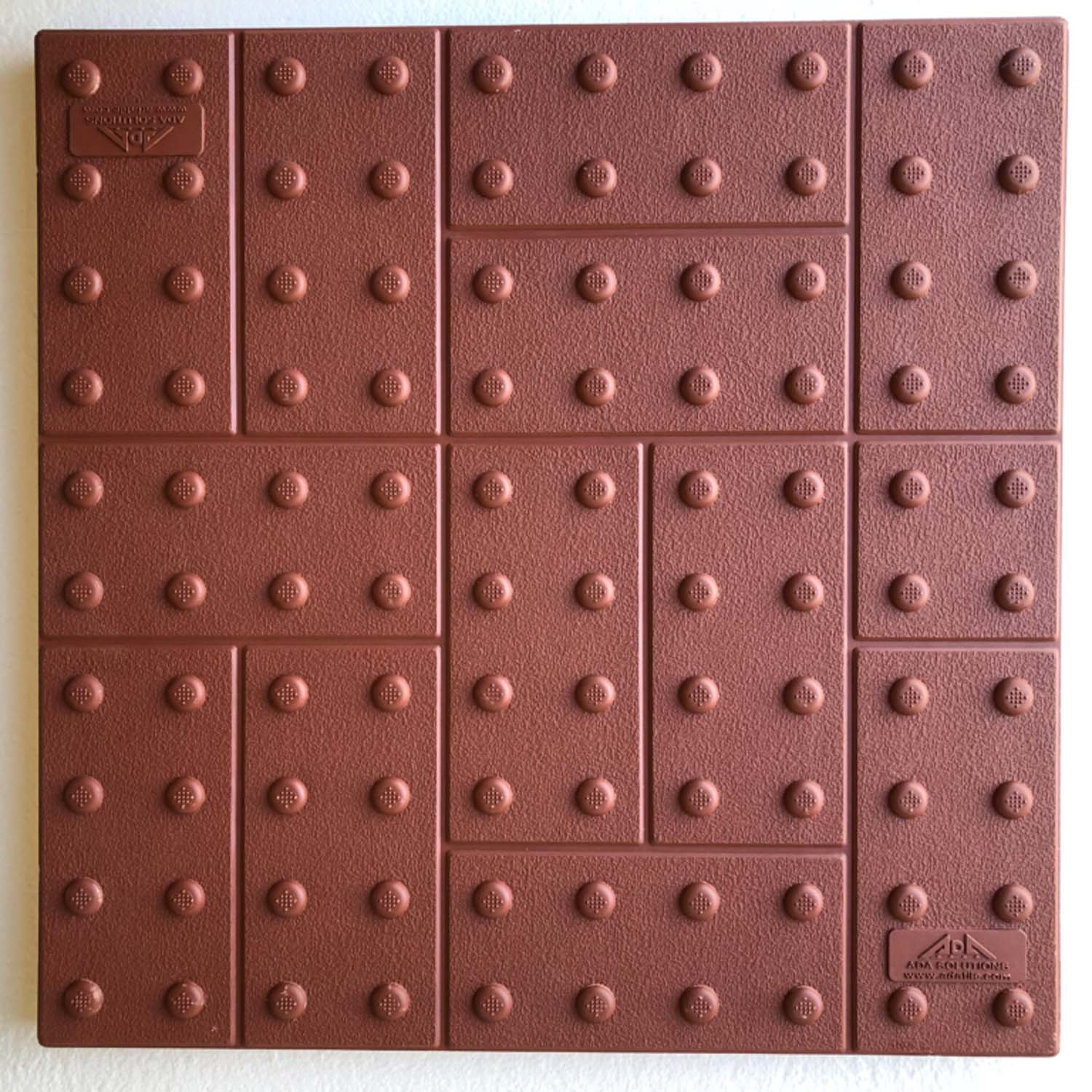 2X5 ADA MAT REPLACEABLE BRICK RED WET SET MODOT 2X5 ADA MAT REPLACEABLE BRICK RED WET SET MODOT