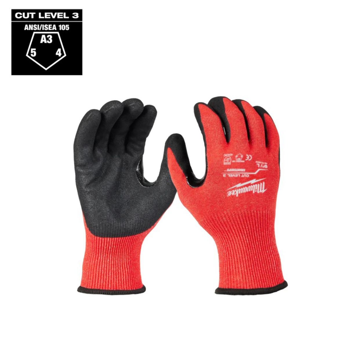 CUT LEVEL 3 NITRILE DIPPED GLOVES (MULTIPLE SIZES AVAILABLE)