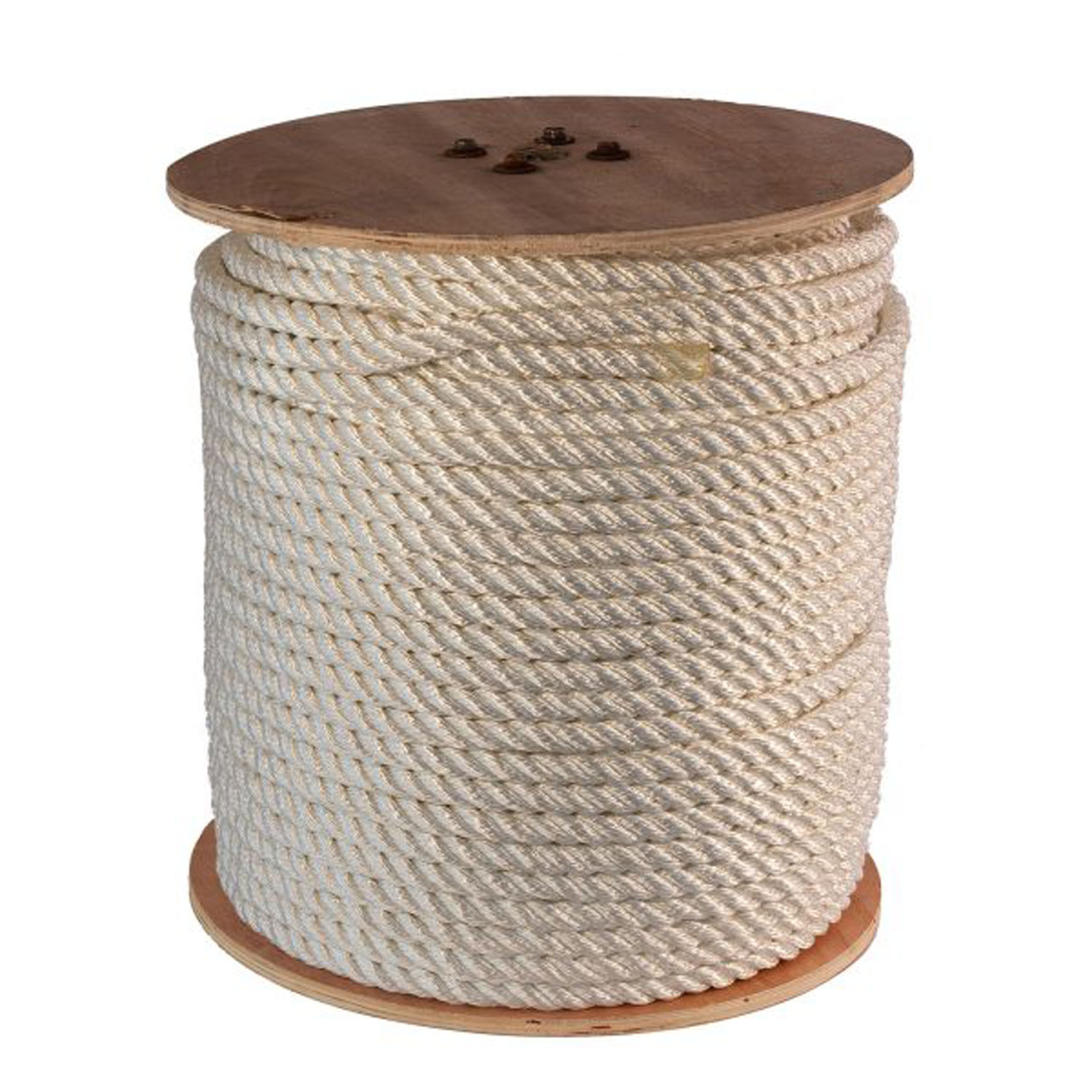 WHITE 3-STRAND NYLONG TWISTED ROPE (MULTIPLE OPTIONS AVAILABLE)