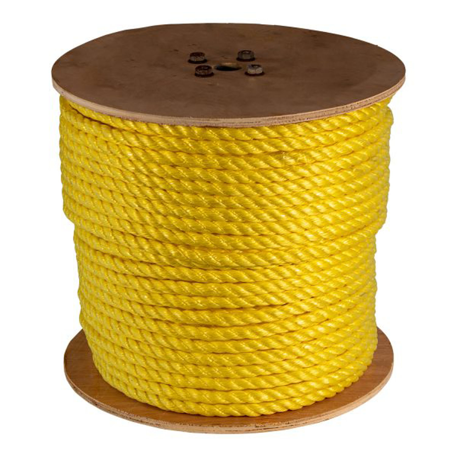 YELLOW 3-STRAND POLYPROPYLENE ROPE (MULTIPLE OPTIONS AVAILABLE)