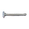 8 X 3 IN. PHILLIPS BUGLE HEAD SELF DRILL SCREWS ZINC