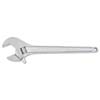 2-7/16 IN. ADJUSTABLE CHROME PLATED WRENCH 18 IN. OAL