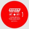 14 IN. X 72-TEETH STEEL DEMON CERMET II BLADE FOR MEDIUM METAL