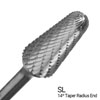 USL3 14 DEG TAPER W/RADIUS BUR D/C SL-3 ( CLOSEOUT )