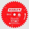 7-1/4 IN. X 40-TEETH FINISH SAW BLADE FOR WOOD