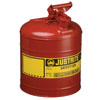 5 GALLON RED TYPE I STEEL SAFETY CAN