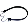 19 IN. BLACK RUBBER STRAP WITH S-HOOKS
