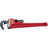 HEAVY DUTY STRAIGHT PIPE WRENCH STEEL JAW 48 IN. OAL