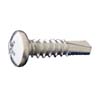 10 X 1 IN. PHILLIPS PAN HEAD SELF DRILL SCREWS ZINC