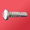 8 X 3/4 IN. PHILLIPS PAN HEAD SELF DRILL SCREWS ZINC