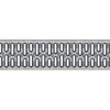 39.37 IN. TYPE 425D SLOTTED GALVANIZED STEEL GRATE