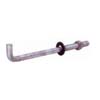 1/2 IN. X 8 J GALVANIZED J ANCHOR BOLT WITH W/ NUT & WASHER