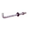 1/2 IN. X 12 J GALVANIZED J ANCHOR BOLT WITH W/ NUT & WASHER