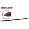 3/4 IN. X 30 NAIL STAKE WITH HOLES - FULL SIZE