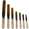 6 IN. STRAIGHT 1 IN. WIDTH STRAIGHT SPATULAS WOODEN HANDLE
