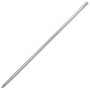 6 FT. SILVER ANODIZED ALUMINUM SWAGED BUTTON HANDLE - 1-3/4 IN. DIA.