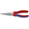 8 IN. LONG NOSE PLIERS WITH CUTTER
