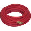 CONTINENTAL RUBBER RED AIR HOSE 1/2 IN. X 50 FT. WITH 3/8 IN. NPT MALE END GUARDS