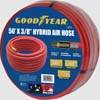 3/8 IN. X 50' RUBBER AIR HOSE WITH 1/4 MALE NPT
