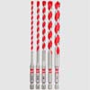 5 PC. SHOCKWAVE IMPACT DUTY CARBIDE HAMMER DRILL BIT SET