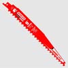 9 IN. 3-TPI DEMO DEMON CARBIDE TEETH RECIPROCATING BLADE FOR PRUNING WOOD