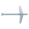 1/4 X 4 IN.TOGGLE BOLT MUSHROOM HEX HEAD HOLLOW WALL ANCHOR 50 PER BOX