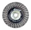 4 IN. X 5/8-11 TWIST KNOT BRUSH WHEEL BRUSH STEEL STRINGER