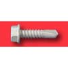 12 X 1-1/4 IN. HEX WASHER HEAD SELF DRILL SCREWS ZINC