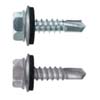 14 X 3 IN. HEX WASHER HEAD SELF DRILL SCREWS WITH BONDED WASHER
