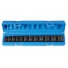 3/8 IN. DRIVE STANDARD LENGTH IMPACT 6 POINT SOCKET SET 5/16 TO 1 IN.
