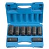 3/4 IN. DRIVE DEEP LENGTH IMPACT 6 POINT METRIC SOCKET SET 26 TO 38 MM