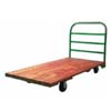 30 IN. X 60 HARDWOOD PLATFORM TRUCK WITH 8 IN. X 2 RUBBER STEEL WHEELS