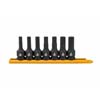 7 PIECE 1/2 IN. DRIVE HEX BIT IMPACT METRIC SOCKET SET