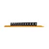 12 PIECE 3/8 IN. DRIVE 6 POINT STANDARD IMPACT METRIC SOCKET SET