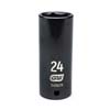 1/2 IN. DRIVE 6 POINT DEEP IMPACT METRIC SOCKET 24MM