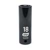 1/2 IN. DRIVE 6 POINT DEEP IMPACT METRIC SOCKET 18MM