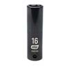 1/2 IN. DRIVE 6 POINT DEEP IMPACT METRIC SOCKET 16MM