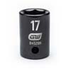 1/2 IN. DRIVE 6 POINT STANDARD IMPACT METRIC SOCKET 17MM
