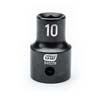 1/2 IN. DRIVE 6 POINT STANDARD IMPACT METRIC SOCKET 10MM