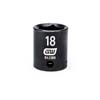 3/8 IN. DRIVE 6 POINT STANDARD IMPACT METRIC SOCKET 18MM