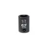 3/8 IN. DRIVE 6 POINT STANDARD IMPACT SAE SOCKET 1/2 IN.
