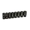 8 PIECE 3/4 IN. DRIVE 6 POINT METRIC DEEP IMPACT SOCKET SET