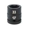 1 IN. DRIVE 6 POINT STANDARD IMPACT SAE SOCKET 2 IN.