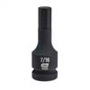 1/2 IN. DRIVE HEX BIT IMPACT SAE SOCKET 7/16 IN.